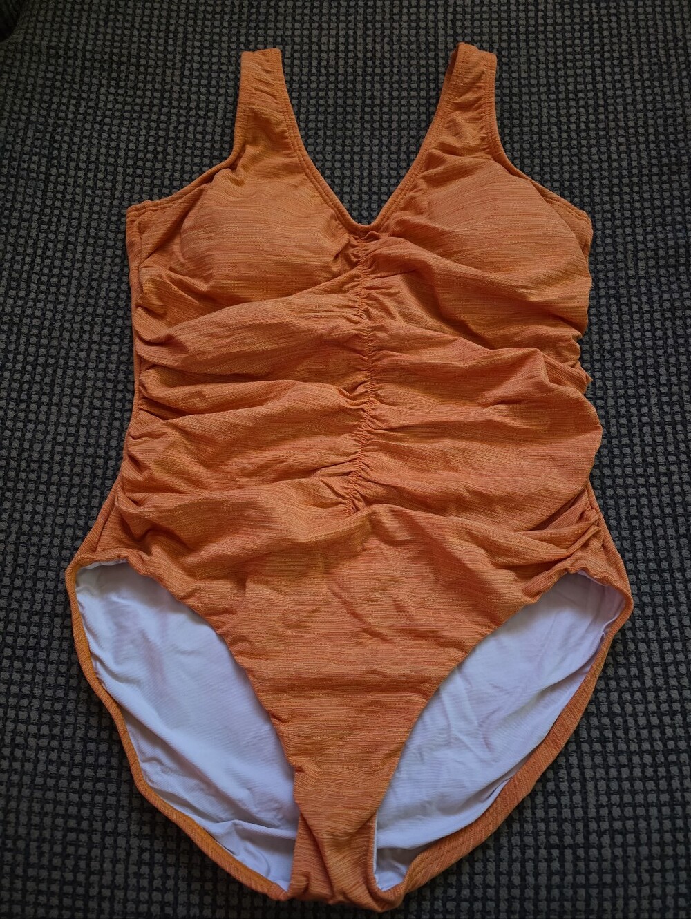 Hermoza Luce Del Sole Faystina Orange Size 10 158.00 NWT Onepiece Swim Suit
